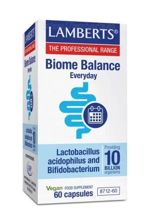 Biome balance everyday (daily use) 60 capsules Lamberts Special Offer