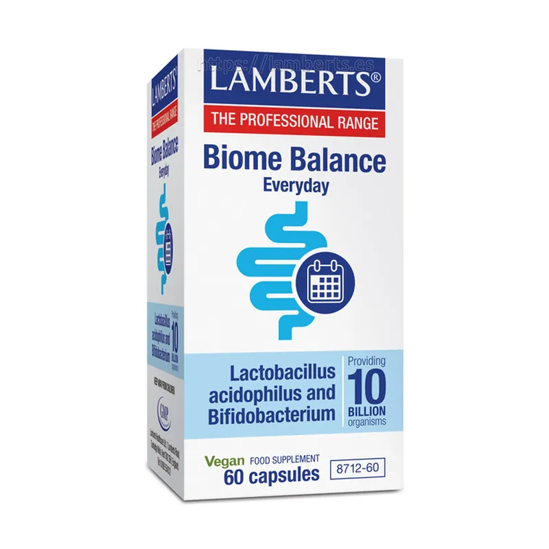 Biome balance everyday (daily use) 60 capsules Lamberts Special Offer