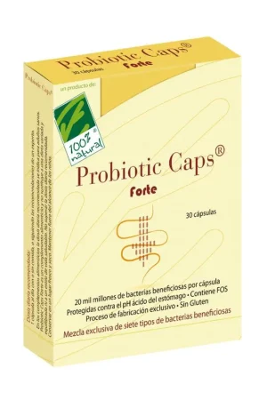 Probiotic forte Cien por Cien Natural 30 capsules One Day Deal