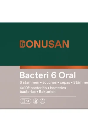 Bacteri 6 oral (ex Probio Oral) 14 packets Bonusan Bargain