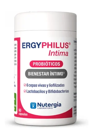 Weekend Sale Ergyphilus intima vaginal and urinary flora 60 capsules Nutergia