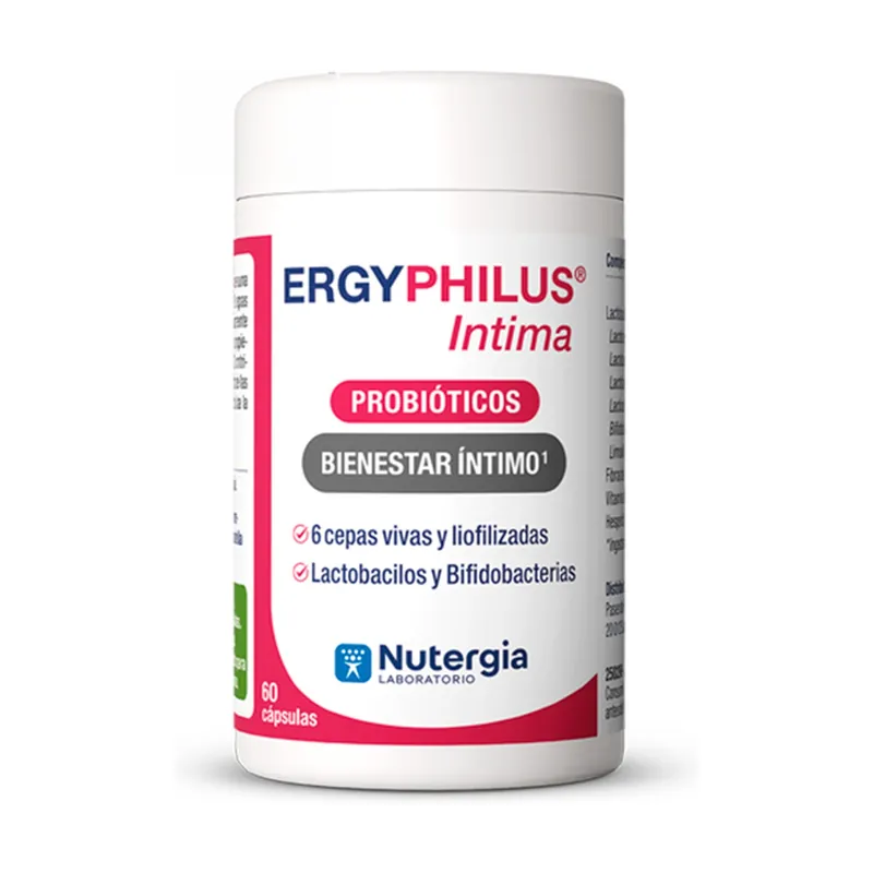 Weekend Sale Ergyphilus intima vaginal and urinary flora 60 capsules Nutergia