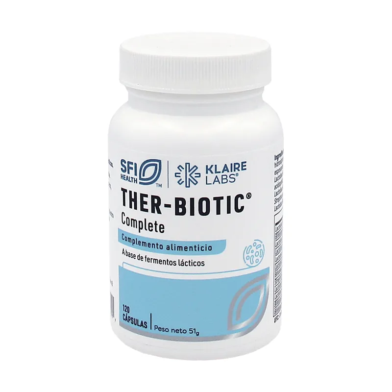 Direct From Factory Klaire Labs Ther-Biotic complete 120 capsules
