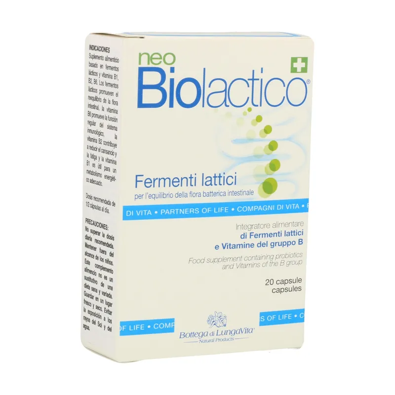 NeobioLactic 20 units Bottega di Lungavita Genuine