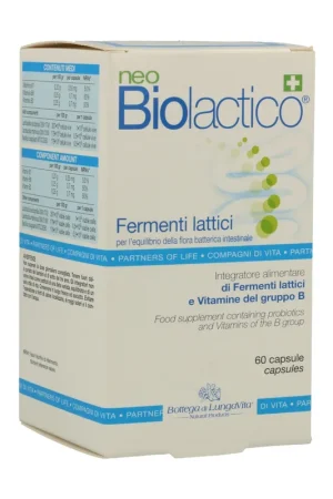 Buy Direct NeobioLactico 60 capsules Bottega di Lungavita