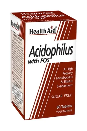 Acidophilus with fos 60 tablets Health Aid Hot Picks