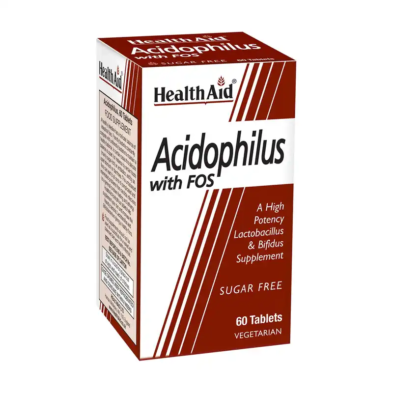 Acidophilus with fos 60 tablets Health Aid Hot Picks