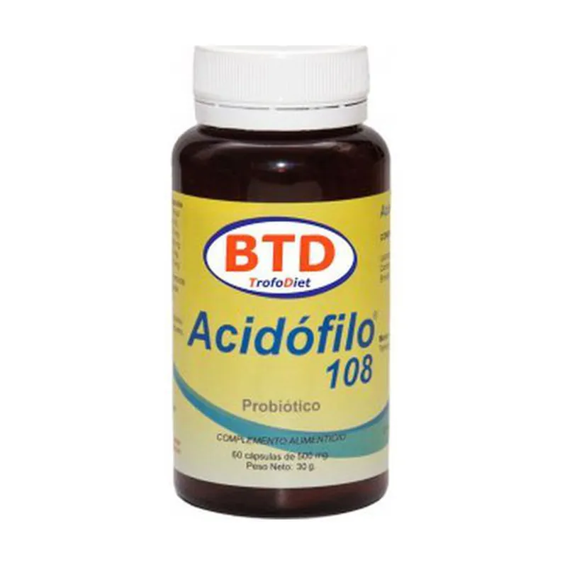 Acidophile-108 60 vegetable capsules TrofoDiet BTD New Arrival