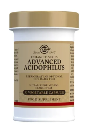 Fan Favorite Acidophilus advanced Vegan probiotic 50 capsules Solgar