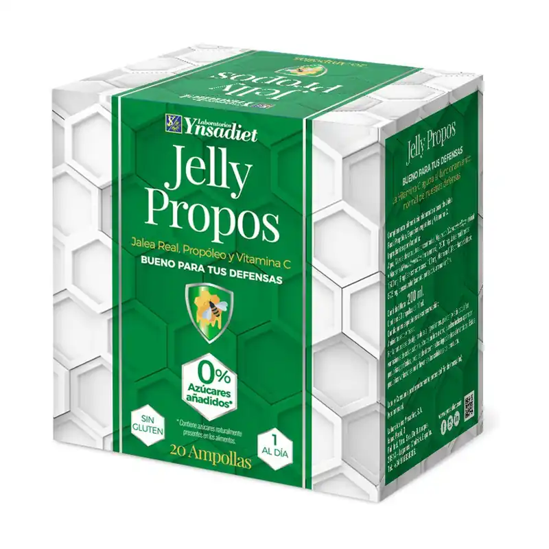 Get Yours Jelly Propos 1 Royal Jelly and Propolis 20 vials of 5g Ynsadiet