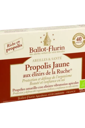 Yellow propolis with organic hive essences 40 tablets Ballot Flurin Time-Limited
