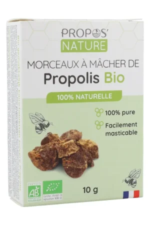 Pure organic chewable propolis 10 g Propos Nature Low Price