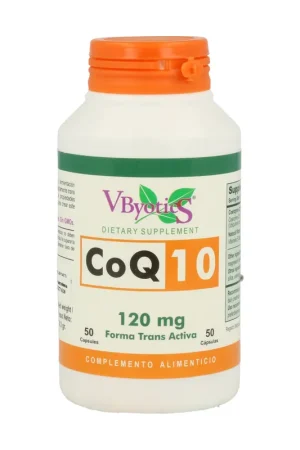 Coenzyme Q10 50 capsules of 120mg Vbyotics Hot Picks