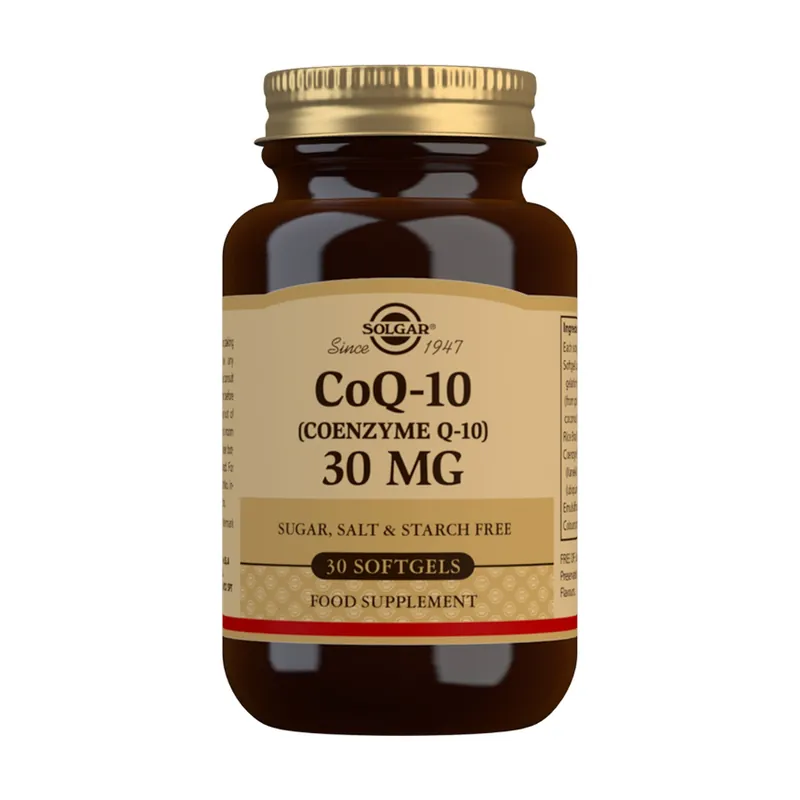CoQ10 Coenzyme 30 softgels (30mg) Solgar Budget
