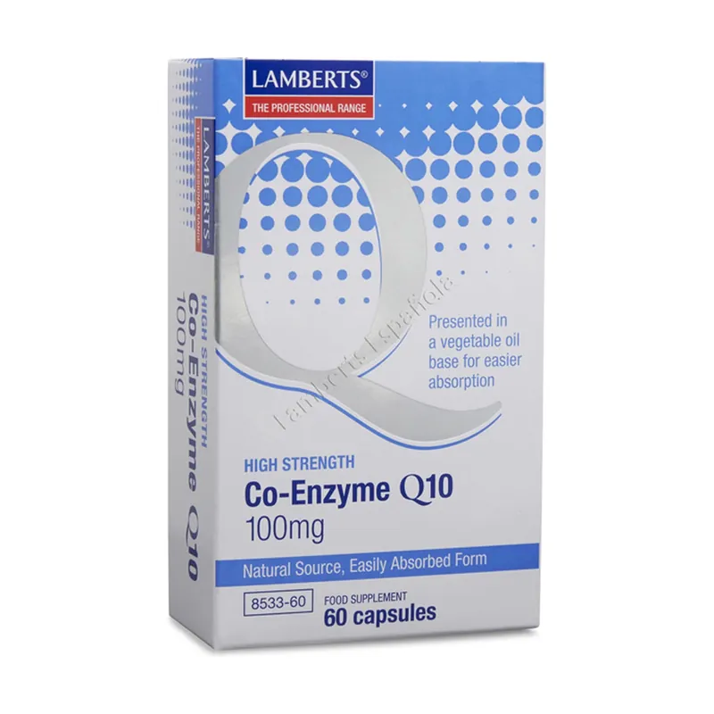 Coenzyme Q10 100 mg 60 capsules of 100mg Lamberts Seasonal Sale