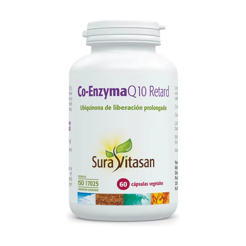 Co-Enzyma Q10 Retard. 60 vegetable capsules Sura Vitasan Sale