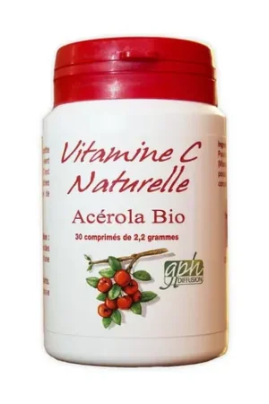 Acerola 1000 organic 30 tablets GPH Diffusion Free Returns