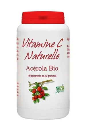 Acerola 1000 Organic 100 tablets GPH Diffusion Instant Buy