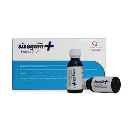 Premium Sizegain Plus Instant Shot 5 units 500Cosmetics