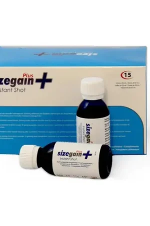 Sizegain Plus Instant Shot 15 units 500Cosmetics Shop Now