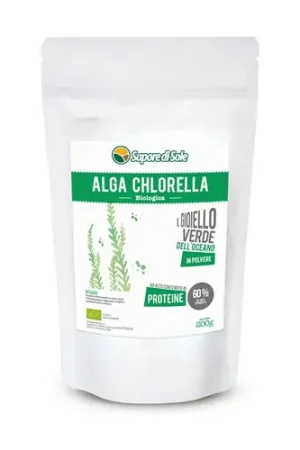 Affordable Chlorella seaweed 200 g of powder Sapore di Sole