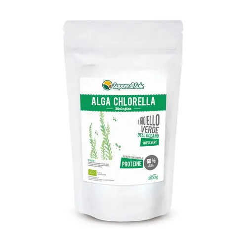 Affordable Chlorella seaweed 200 g of powder Sapore di Sole