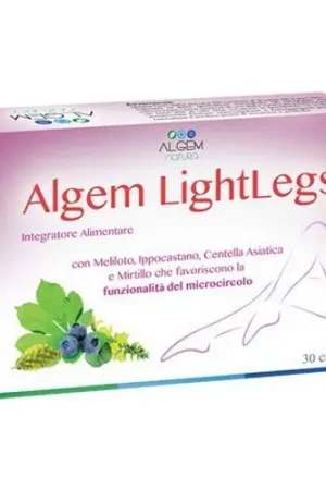 Top Rated Algem Lightlegs 30 capsules of 400mg Algem Natura