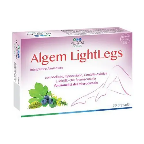 Top Rated Algem Lightlegs 30 capsules of 400mg Algem Natura