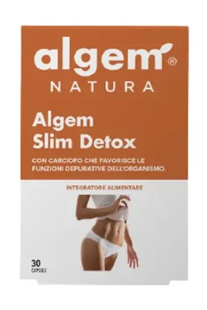 Algem Slim Detox 30 capsules of 400mg Algem Natura Flash Sale