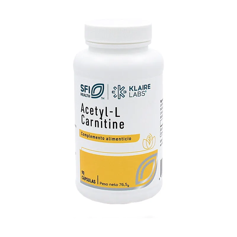 Limited Time Acetyl-L-Carnitine 90 vegetable capsules SFI Health/Klaire Labs