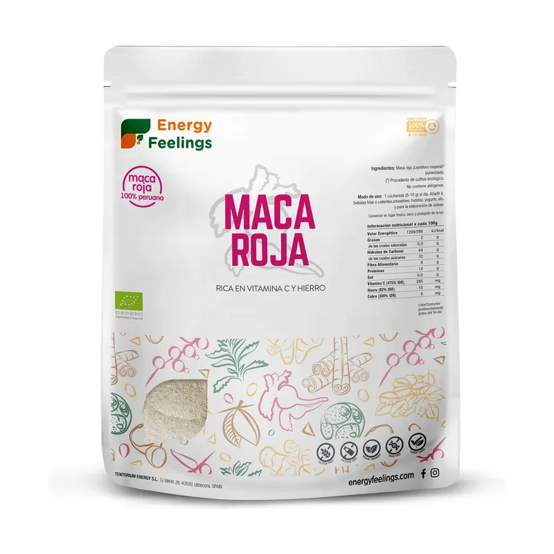 Exclusive Offer Red Maca 1 kg Energy Feelings