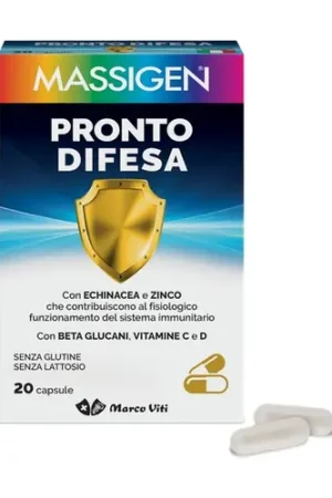 Seasonal Sale Ready Defense 20 capsules of 515mg Massigen