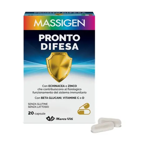Seasonal Sale Ready Defense 20 capsules of 515mg Massigen
