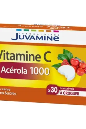 Acerola 1000 30 chewable tablets Laboratoires Juvamine Fast Shipping