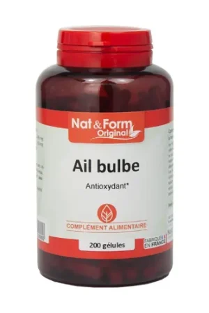 Professional Grade Garlic Bulb 200 capsules Nat & Form