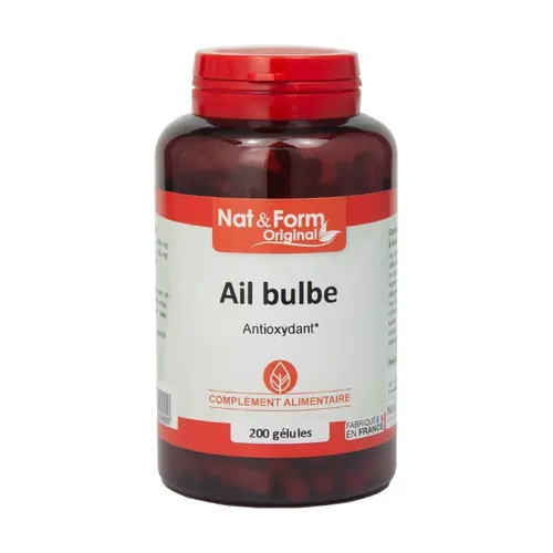Professional Grade Garlic Bulb 200 capsules Nat & Form