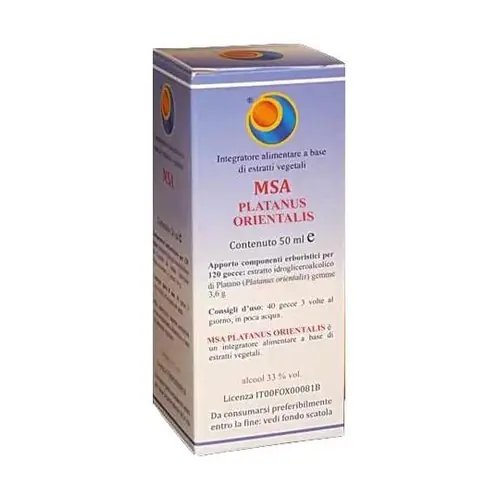Best Price Msa Platanus Orienta 50 ml Herboplanet