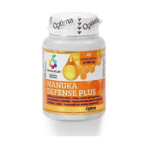 Popular Manuka Defense Plus 40 capsules Colours of life