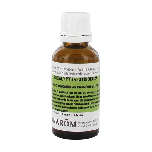 Next Day Delivery Lemon Eucalyptus chemotyped essential oil - leaf 30 ml of essential oil Pranarom