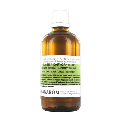 Chemotyped essential oil Geranium from Egypt - leaf 30 ml of essential oil Pranarom Get Yours