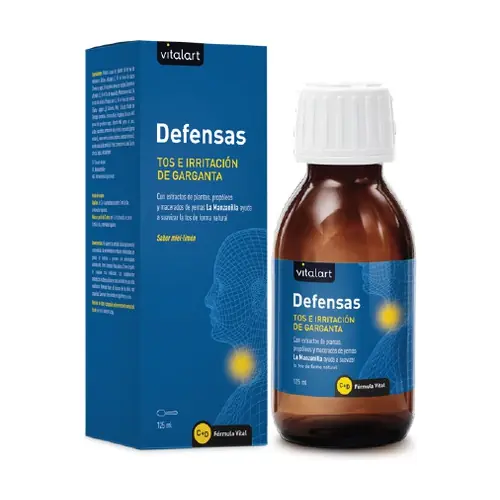 Defenses Cough and Throat Irritation 125 ml VITALART Factory Price