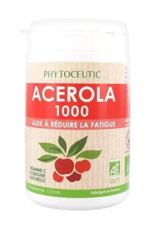 Acerola 1000 mg 75 tablets Phytoceutic Same Day Shipping