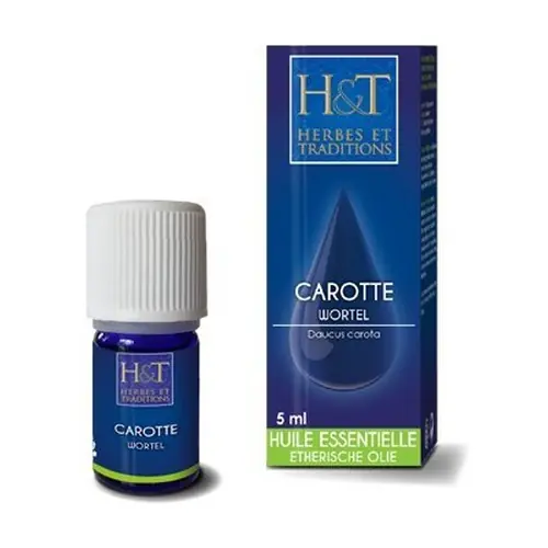 Special Offer Carrot Essential Oil (Daucus Carota) 5 ml of essential oil Herbes & Traditions