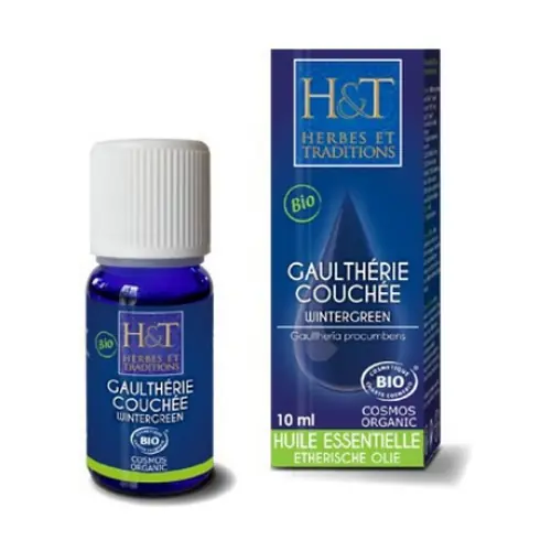 Wintergreen Procumbens Essential Oil 10 ml of essential oil Herbes & Traditions Brand New