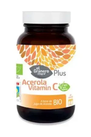 Acerola Vitamin C Bio 60 capsules El Granero Integral Express Delivery