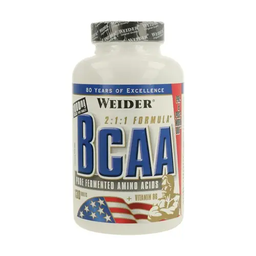 Hot Deal BCAA 2 1 1 1000 mg 130 tablets Weider