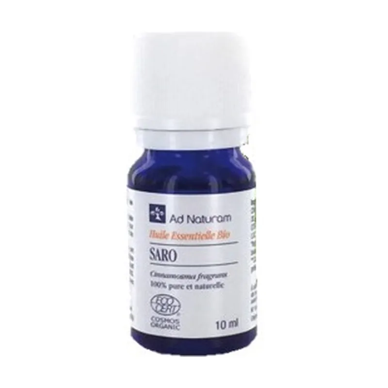 Certified Saro essential oil 10 ml of essential oil AD naturam