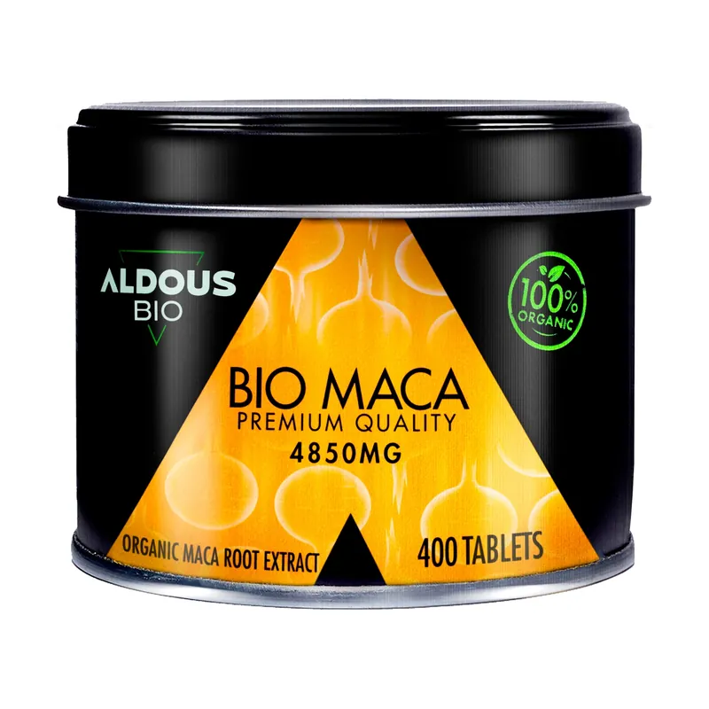 Extract of pure Andean maca Eco 4850mg 400 tablets of 4850mg Aldous Bio Weekend Sale