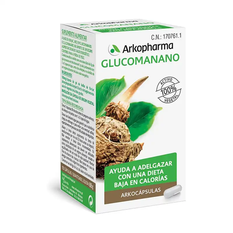Today Only Arkocápsulas Glucomannan 150 capsules Arkopharma