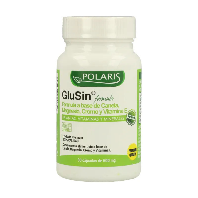 Glusin (Cinnamon + Magnesium) 600mg 30 capsules of 600mg Polaris Get Yours